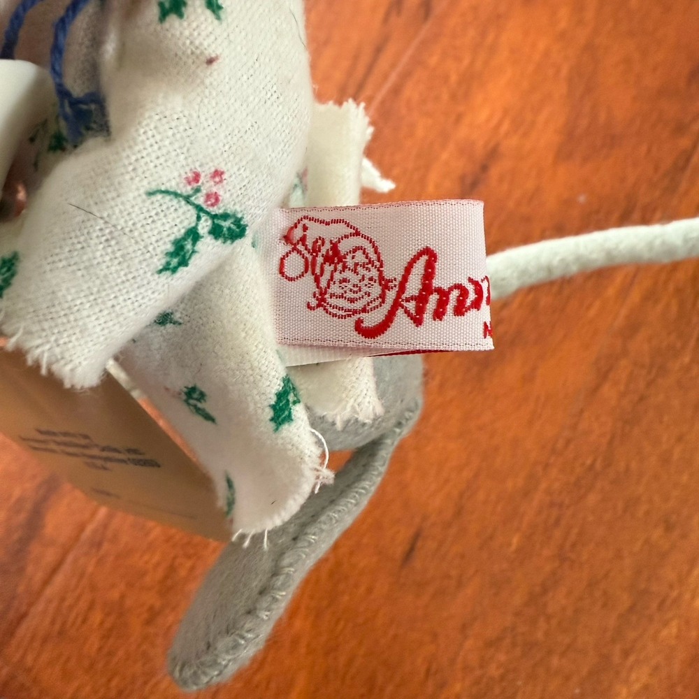 Vintage Annalee 6" Christmas Mouse 1991 with Original hang tag - Picture 9 of 16